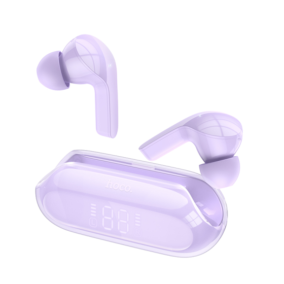 Бездротові навушники TWS HOCO EW39 Bright, ENC, Purple Київ
