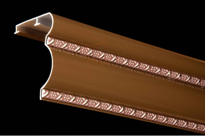 Алюминиевый карниз БР-14 шоколад Бровары