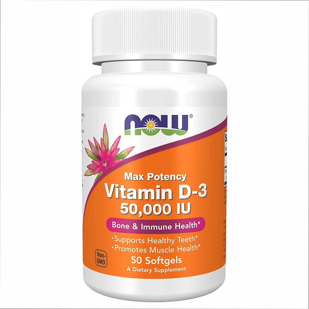 Vitamin D-3 50,000 IU - 50 softgels Луцьк - фото 1