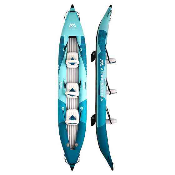 Каяк надувний Aqua Marina Betta (Blue)  Leisure Kayak 3-персоны BE-475 Київ
