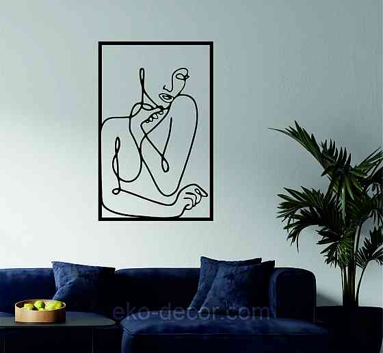 Декоративне настінне Панно «Жінка», Декор на стіну Київ