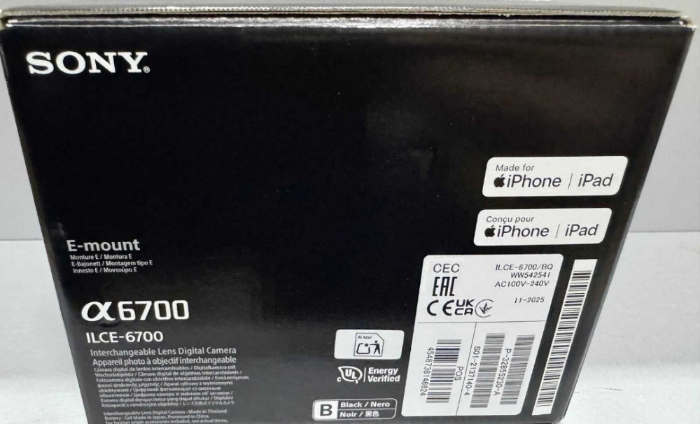 Фотоапарат Sony Alpha A6700 body (ILCE 6700/BQ) Новий! Харків - фото 3