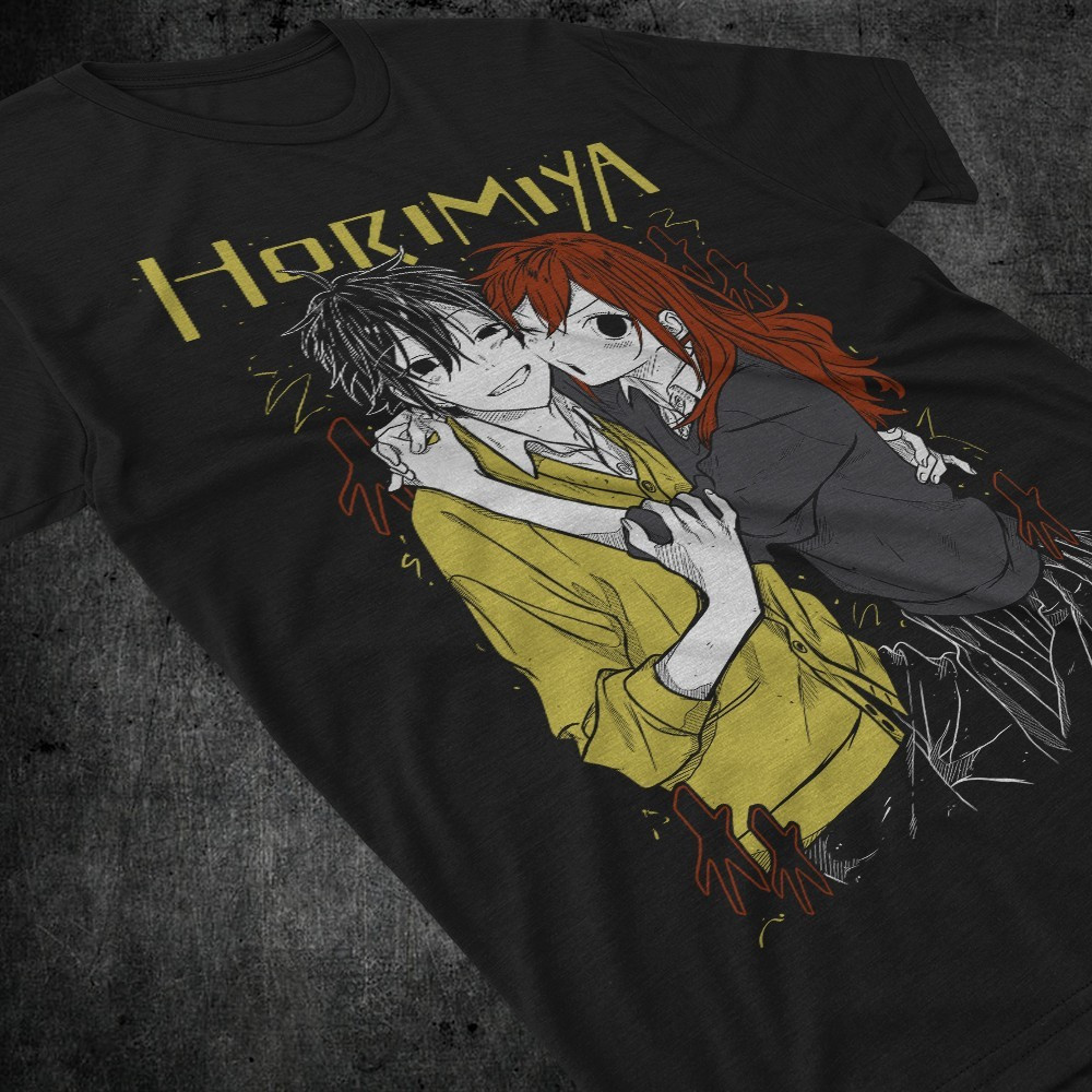 Футболка аниме Хори Сан То Мийамура оверсайз (S/M/L) Черний AnimeJ0871 Днепр - изображение 5