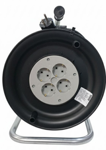 Подовжувач на котушці з заземленням 3х1,0 мм² 30 м APRO Харків - фото 1