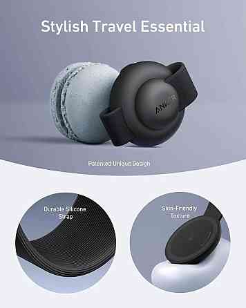 Бездротовий зарядний пристрій Anker MagGo Wireless Charging Pad 15 W 3-in-1 Foldable Black (B25M8H11) ( 17541 ) Харків