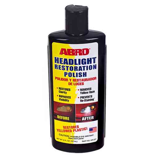Поліроль-відновлювач пластикових фар, 237мл ABRO HR-237 Вінниця