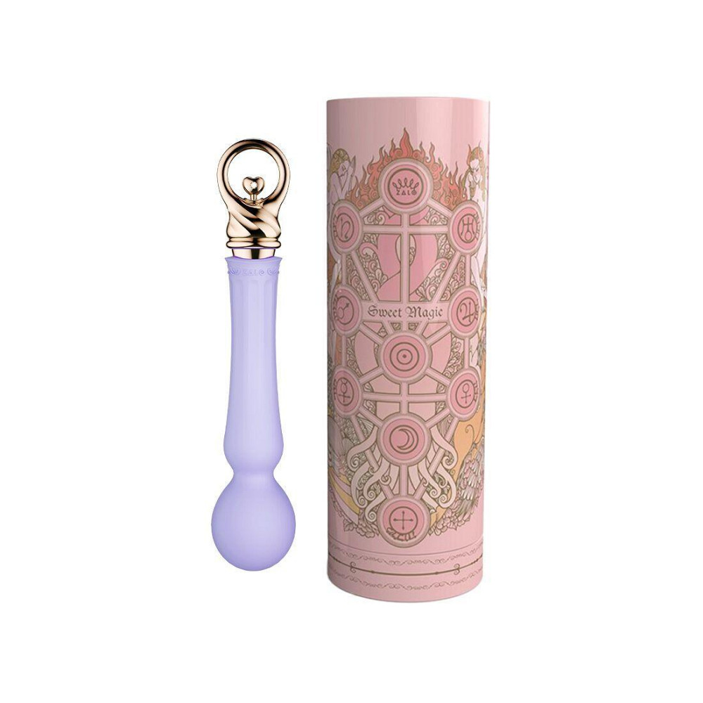 Вибромассажер с подогревом Zalo Sweet Magic - Confidence Wand Fantasy Violet Sex Aura Киев - изображение 9