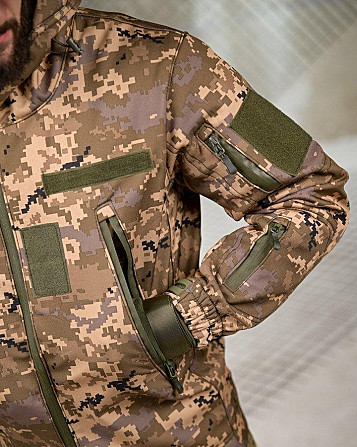 Тактичний костюм softshell 6в1 піксель ПП7860 Одеса - фото 4