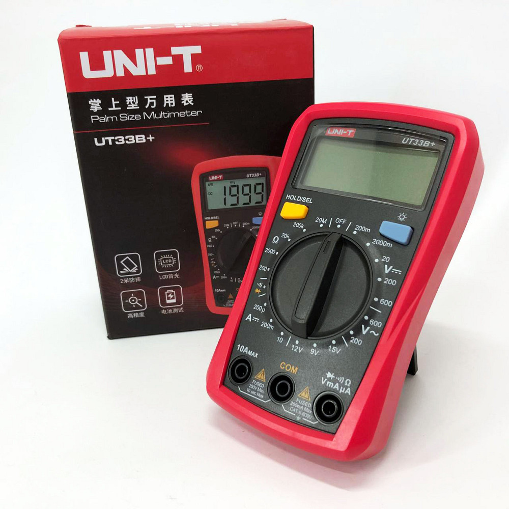 Мультиметр с высоким пределом измерений 33 B+ UT DIGITAL, Тестер для проверки напряжения цифровой JK-96 Львов - изображение 10