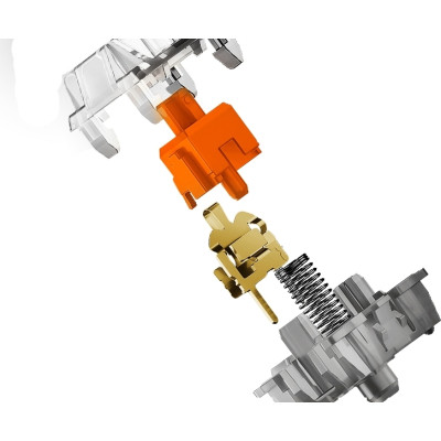 Клавиатура Hator Gravity X TKL Orange USB White (HTK551UA) Винница - изображение 2