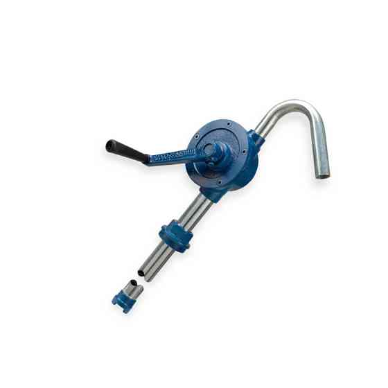 Насос ручной для бочки с маслом роторный 30л/мин, алюмин. корпус Мукачево