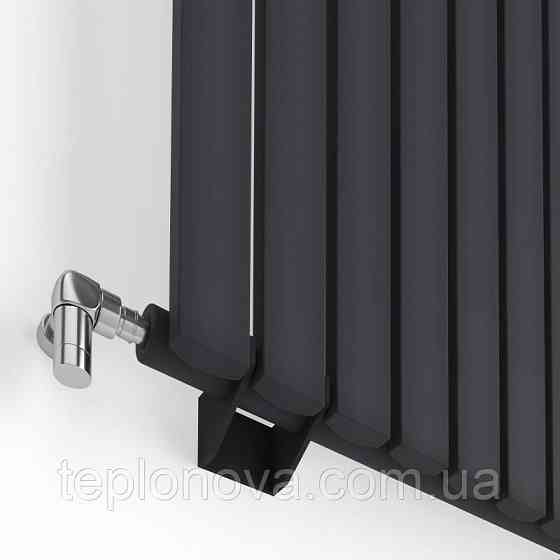 Дизайнерський радіатор 1800/590 (мм) чорний мат IDEALE JOLANDA (бокове підключення) 11 10/1800/590 Чернівці