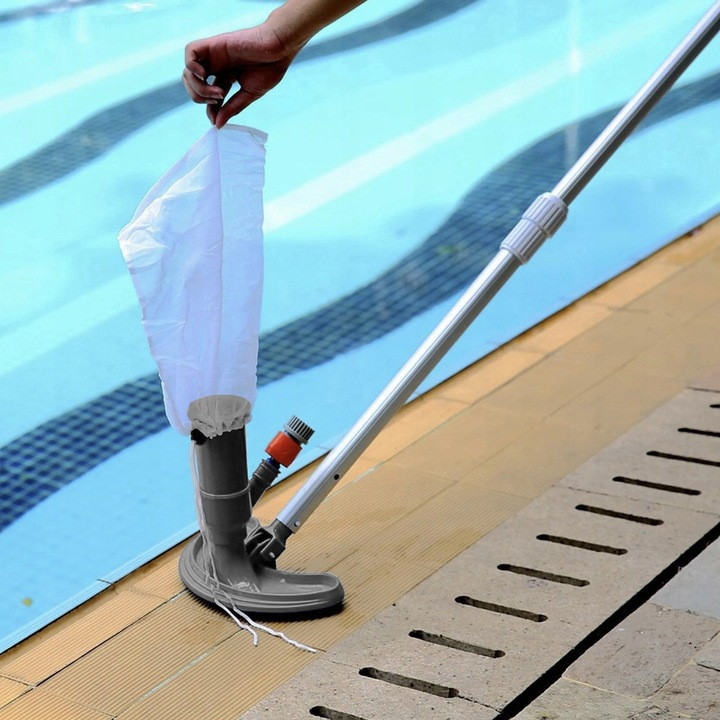 Пилосос для миття та чищення дна басейну з насадками Bigstren (20931) Нововолинськ - фото 9