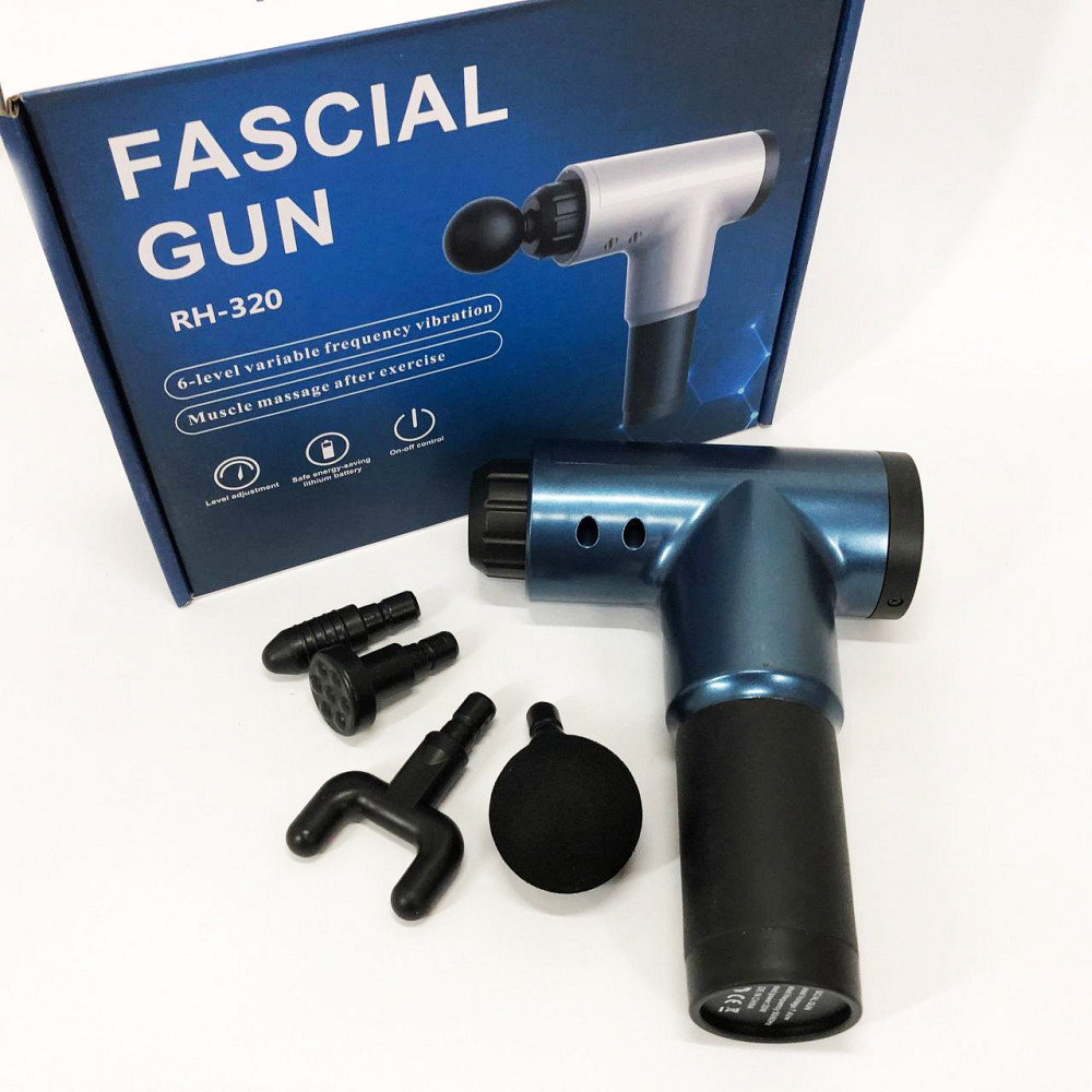 Массажный аппарат для расслабления мышц Fascial Gun KH-320, Шейный массажер электрический AY-31 Львов - изображение 8