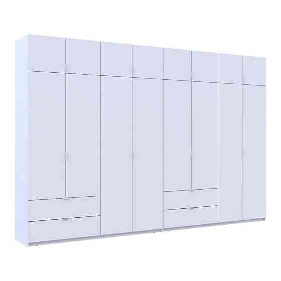 Шафа для одягу Doros Лукас Біла 4+4 ДСП 360х50х240 DRS-011692 (42005142) Львів