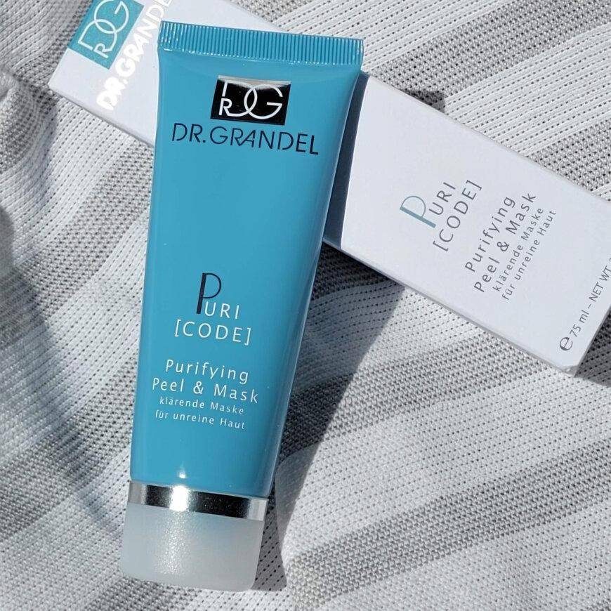 Очисна маска 2 в 1 фітодетокс Puri Code Purifying Peel Mask Dr.Grandel, 75 мл Дніпро - фото 3