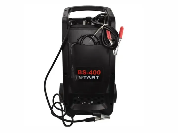 Пуско зарядное устройство для автомобильного аккумулятора 40А старт 400А АКБ 12-24V 1,6 кВт стрел. инд Organic Assistant BS-400 Коломия - фото 2