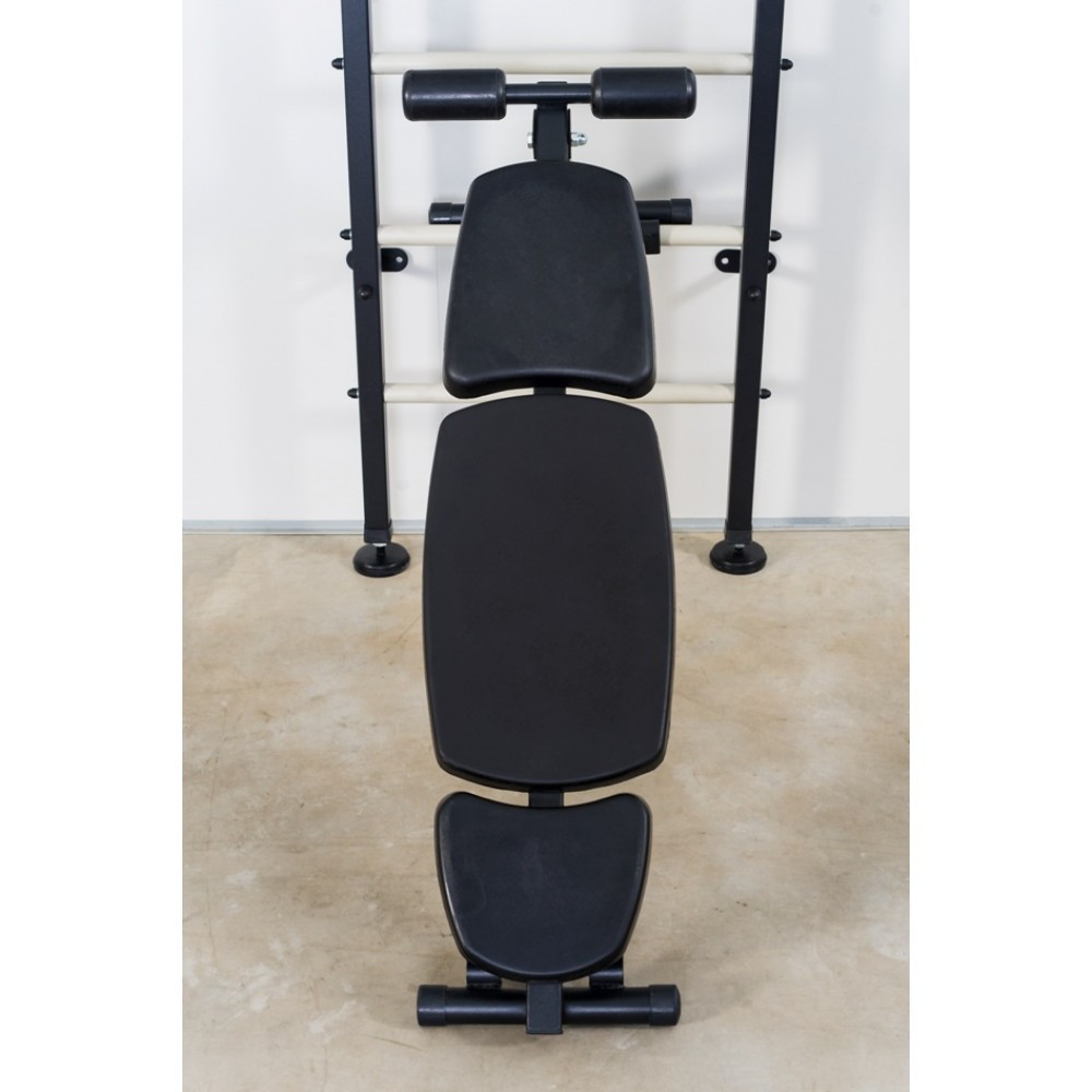 Шведская стенка Tornado Pro Black, профессиональный тренажер для взрослых до 120 кг,  кольцо для груши Каменское - изображение 3