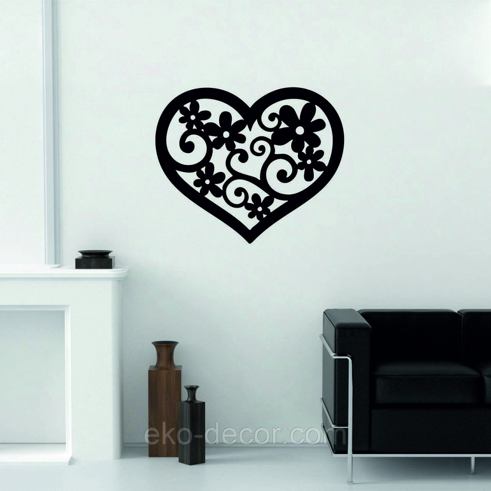 Декоративное настенное Панно «Сердце» Декор на стену Киев - изображение 3