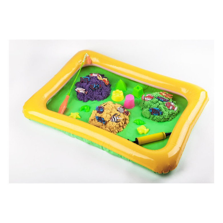 Набір креативної творчості "Кінетичний пісок: Кльова риболовля" KIDSAND KRKS-01-01U 2в1 Вінниця - фото 2