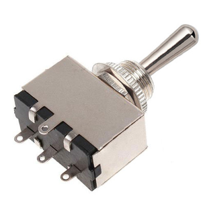 Переключатель для гитары Paxphil Closed 3-Way Toggle Switch (Chrome) (TGS205) Винница - изображение 1