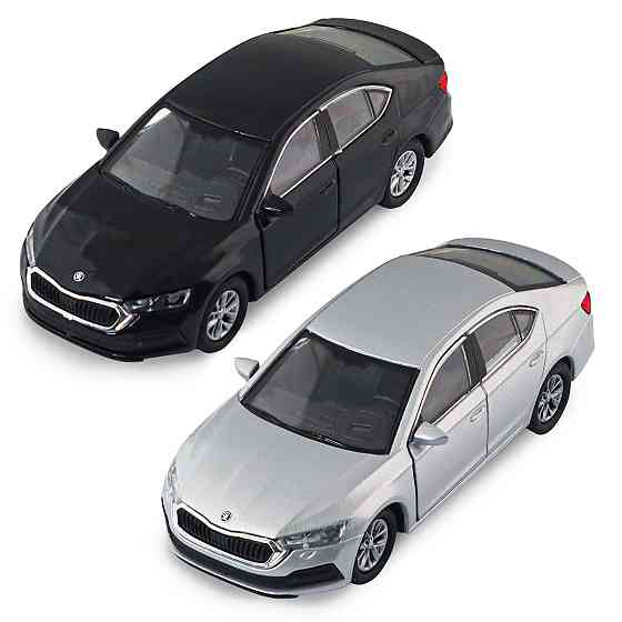 Автомодель - Skoda Octavia (чорний, сріблястий) Дніпро