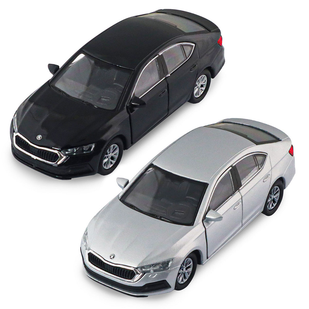 Автомодель - Skoda Octavia (чорний, сріблястий) Дніпро - фото 1