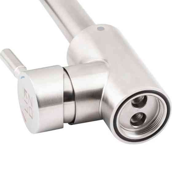 Змішувач для кухні Lidz (NKS) 12 32 015F-5, нікель Київ