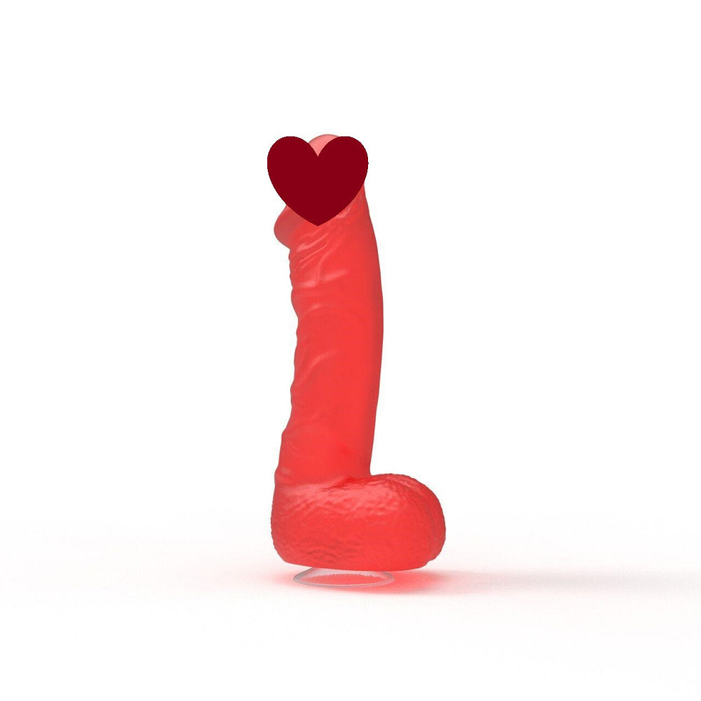 Крафтовое мыло-член с присоской Pure Bliss BIG Red, натуральное Sex Aura Киев - изображение 1