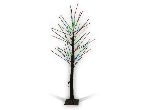 Гірлянда декоративне дерево Brown 1,5м 220 LED біле світло, кімнатна прикраса TREE-1-5-W-1 Одеса