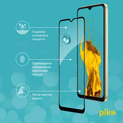 Стекло защитное Piko Full Glue Oppo A38 4G Black (1283126588617) Винница