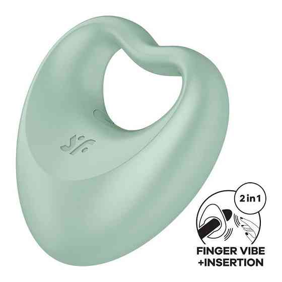 Вібратор на палець та ерекційне кільце 2в1 Satisfyer Perfect Pair 3 Sex Aura Київ