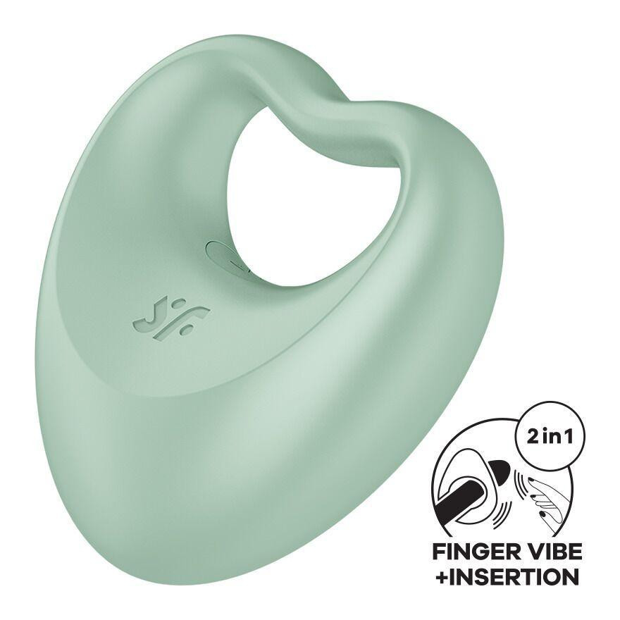 Вібратор на палець та ерекційне кільце 2в1 Satisfyer Perfect Pair 3 Sex Aura Київ - фото 1