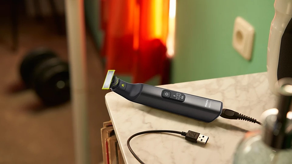 Електроверстат Philips OneBlade Pro QP6552/15 Чорний Харків - фото 7