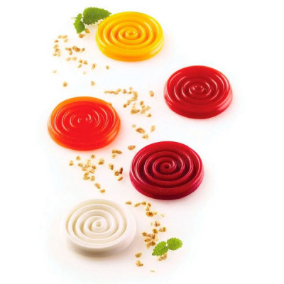 Форма для выпечки Silikomart New Tourbillon 9 d-45 h-7 mm (TOURBILLON 9) Винница - изображение 2