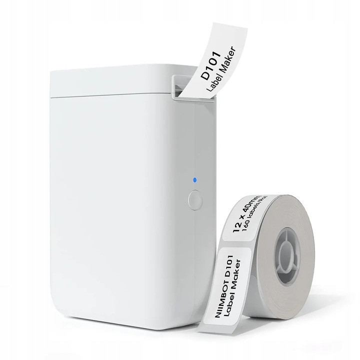 Термопринтер для наклейок NIIMBOT D101 Білий Київ - фото 2