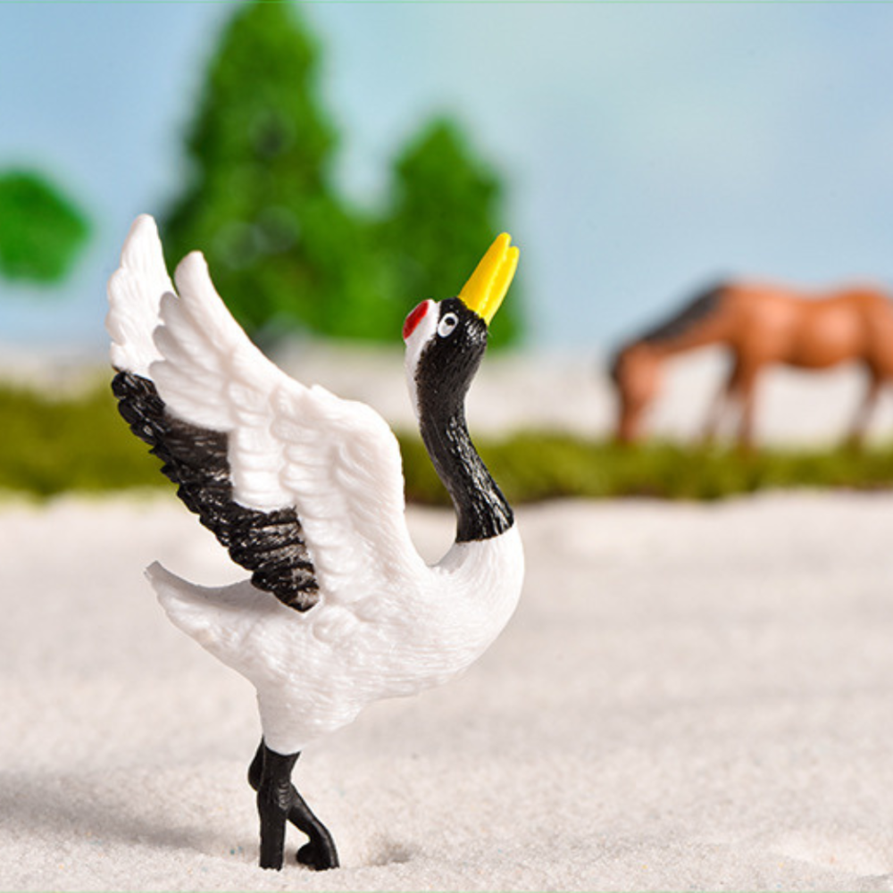 Набор фигурок Журавлики для мини-сада, флорариума, миниатюры Одесса - изображение 5