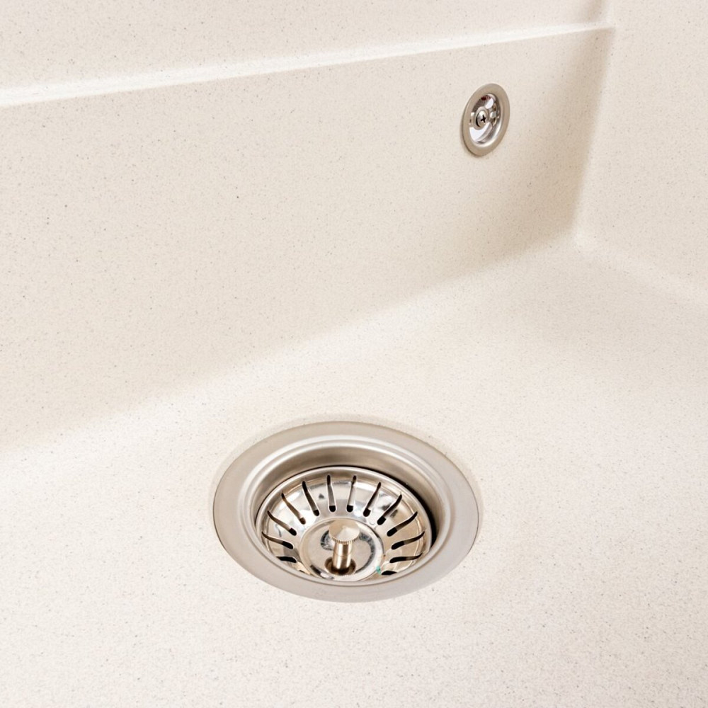 VALESO Гранітна мийка VALESO IRENA 6846 матова Біла в крапку Киев - изображение 8