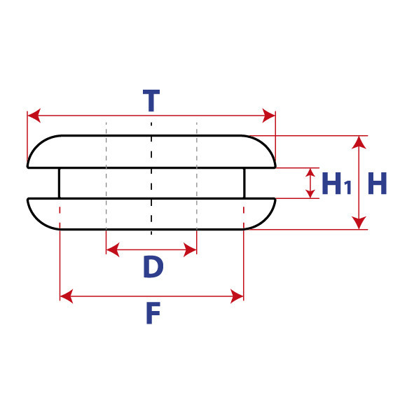 Заглушка з отвором, Гума, універс., кузов 13018 Київ - фото 2