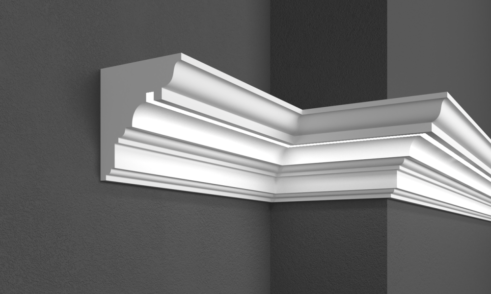 Карниз фасадный Prestige Decor KC 307 led Днепр - изображение 1