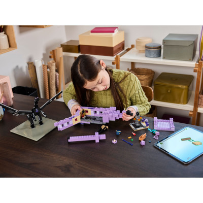 Конструктор LEGO Minecraft Дракон Энду и Корабль Края (21264) Винница - изображение 6