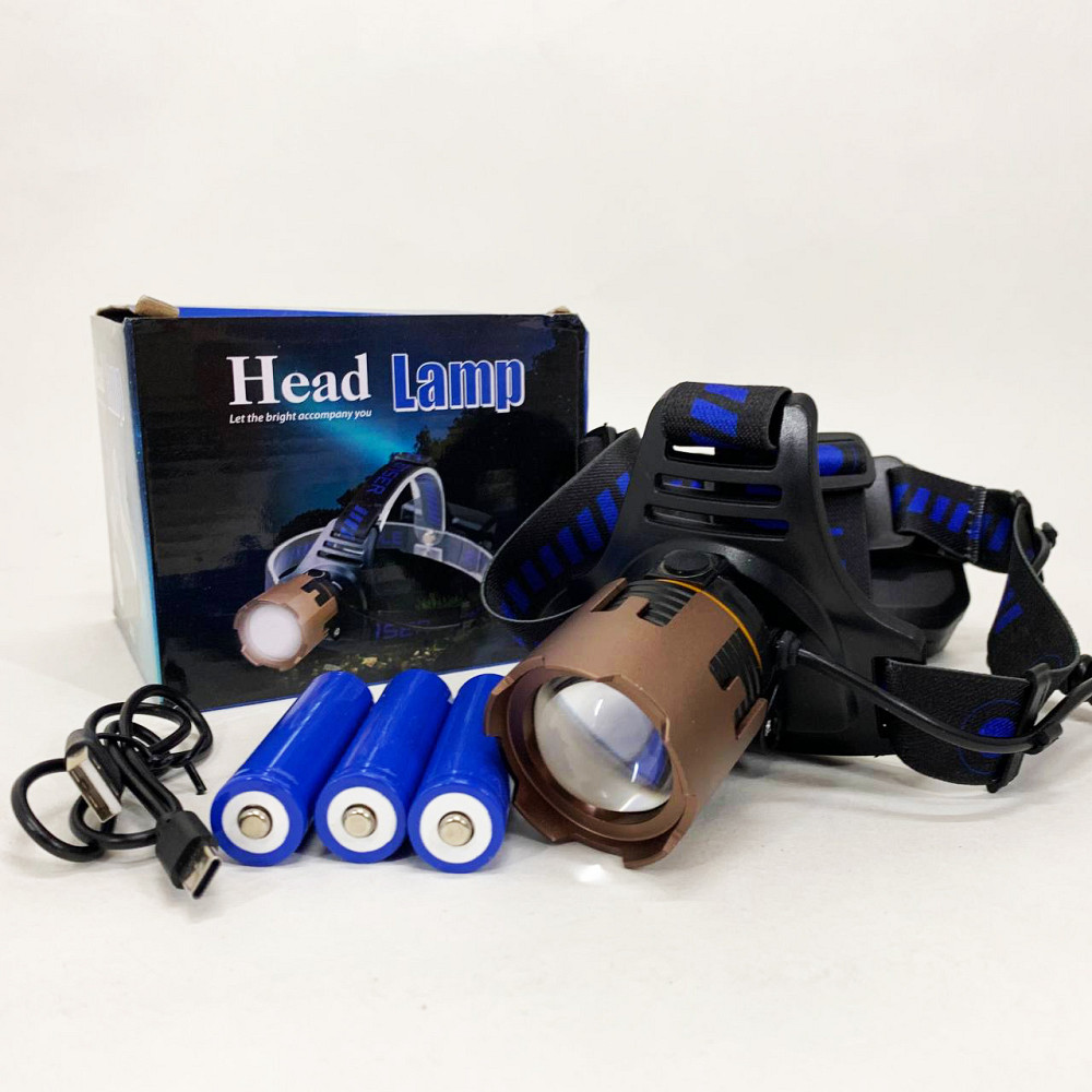 Ліхтар налобний A50-TG, Power Bank 3x18650 SM-80 Львів - фото 5