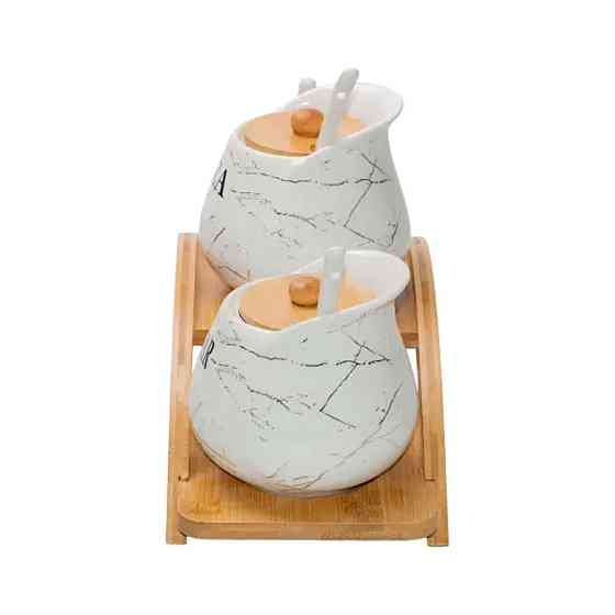 Набір банок для чаю та кави 500 мл Київ