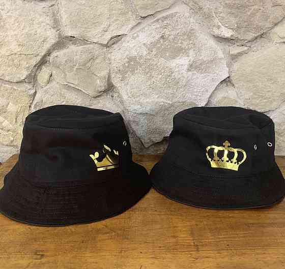 Парні Панами unisex із золотим принтом корон Чернівці