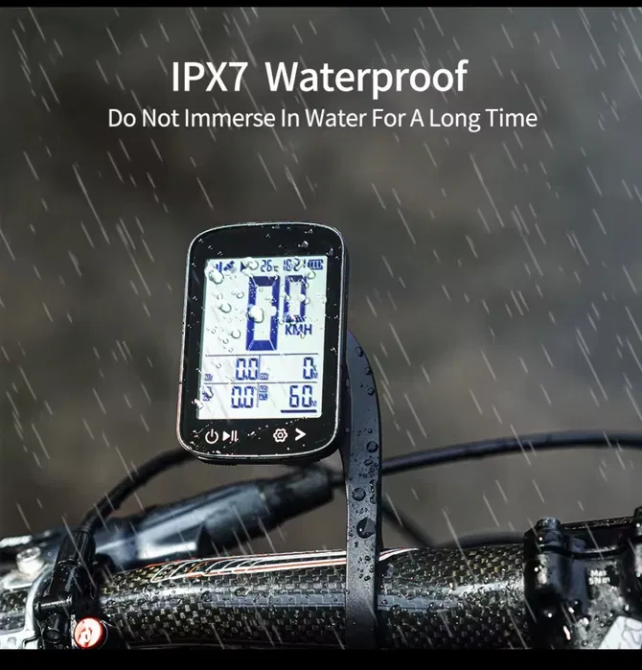 Велокомп'ютер GPS BKV-310 IPX7 LCD-2.4" підсвітка екрана (16 функцій) Київ - фото 5