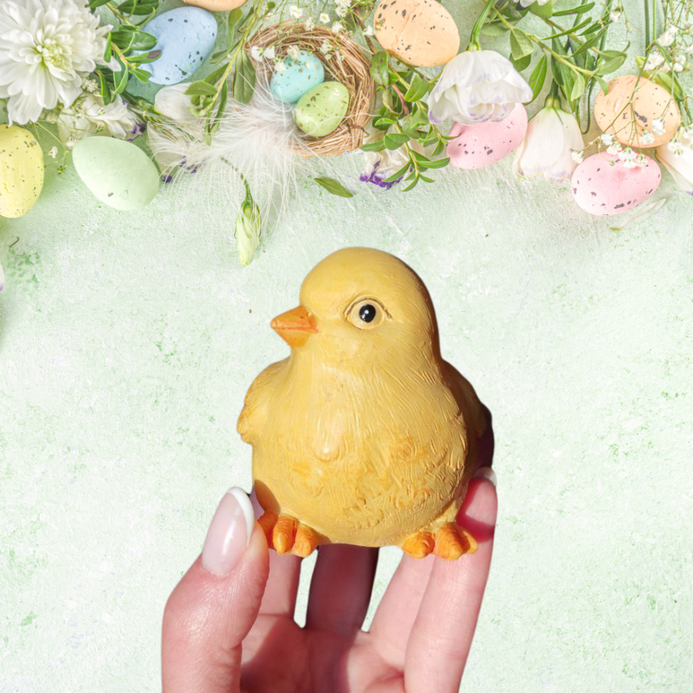 Пасхальный декор фигурка Цыпленок 7.5 х 6 х 6 см для подарков и декора Одесса - изображение 1