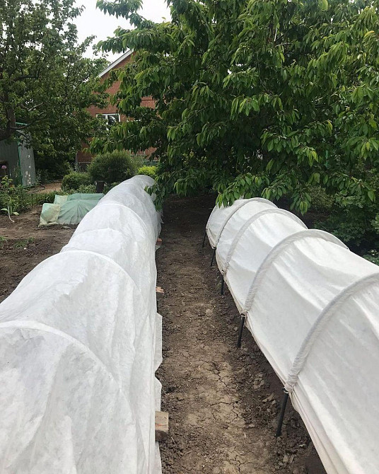 Теплица 15 м 60г/м2 Shadow готовый дуговой парник Днепр - изображение 10