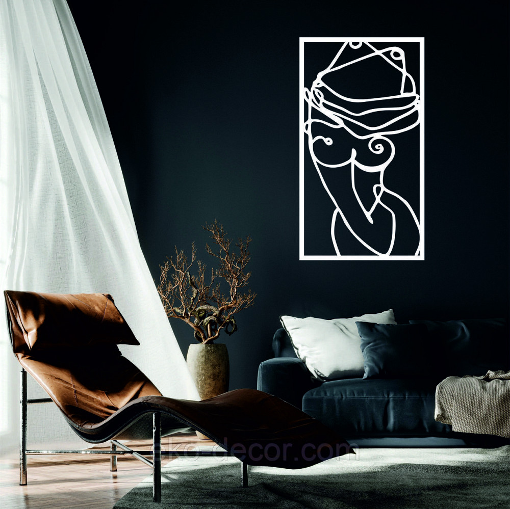 Декоративне настінне Панно «Жінка», Декор на стіну Київ - фото 4