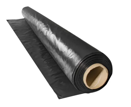 Пленка 30 мкм  3*100 м строительная полиэтиленовая черная Днепр