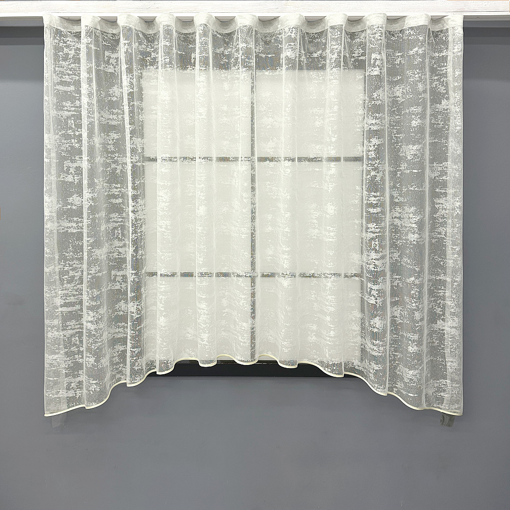 Кухонная арка VR-Textil № 000к жаккард «Мрамор» белый 290х170 см (51-233) Киев - изображение 1